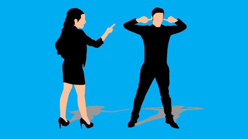 mauvais caractère femme