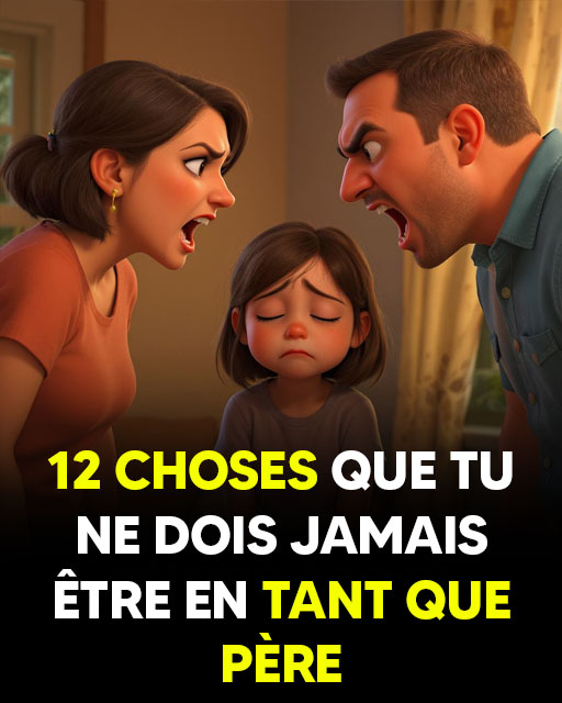 12 CHOSES QUE TU NE DOIS JAMAIS ÊTRE EN TANT QUE PÈRE