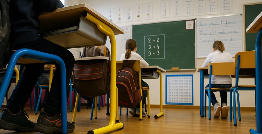 Une enseignante tournait des vidéos Onlyfans dans sa salle de classe-min