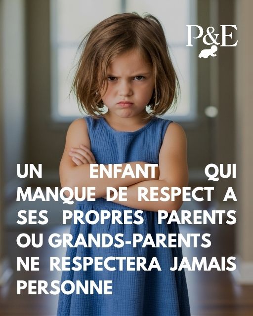 un enfant irrespectueux