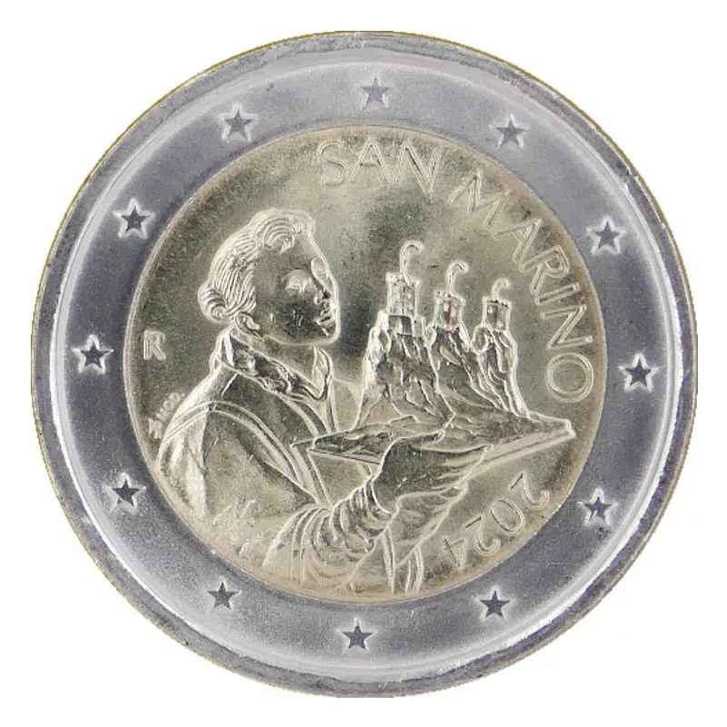 Le 2 euros de Saint-Marin
