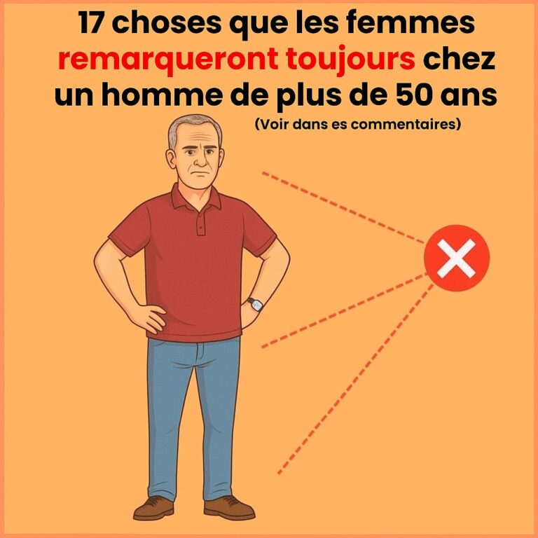 17 détails que les femmes remarqueront toujours chez un homme de plus de 50 ans